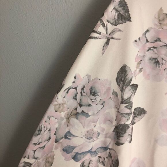 Show Me Your MuMu Peta Lace Up Floral Tunic Top - Picture 7 of 8